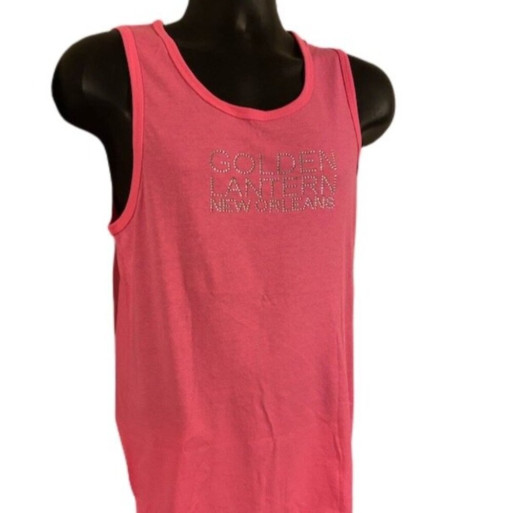 New Orleans Gay Bar Golden Lantern Neon Pink T Shirt Unisex Mens S, Ladies L EUC